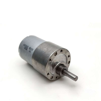 37mm diameter brush DC gear motor for automatic vending machine/mechanical equipment